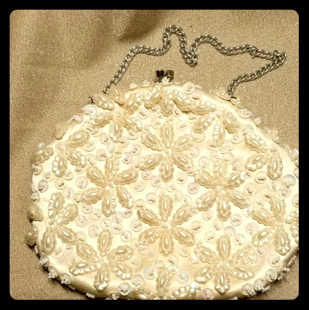 Vintage Mister Ernest Bead Sequin Evening Bag